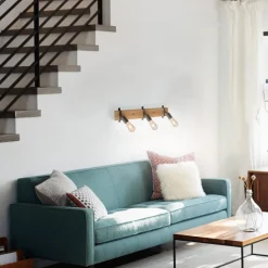 Plafondlamp Slat, zwenkbaar, 3-lamps