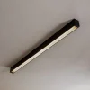 Plafondlamp Straight zwart 122 cm