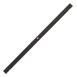 Plafondlamp Straight zwart 122 cm