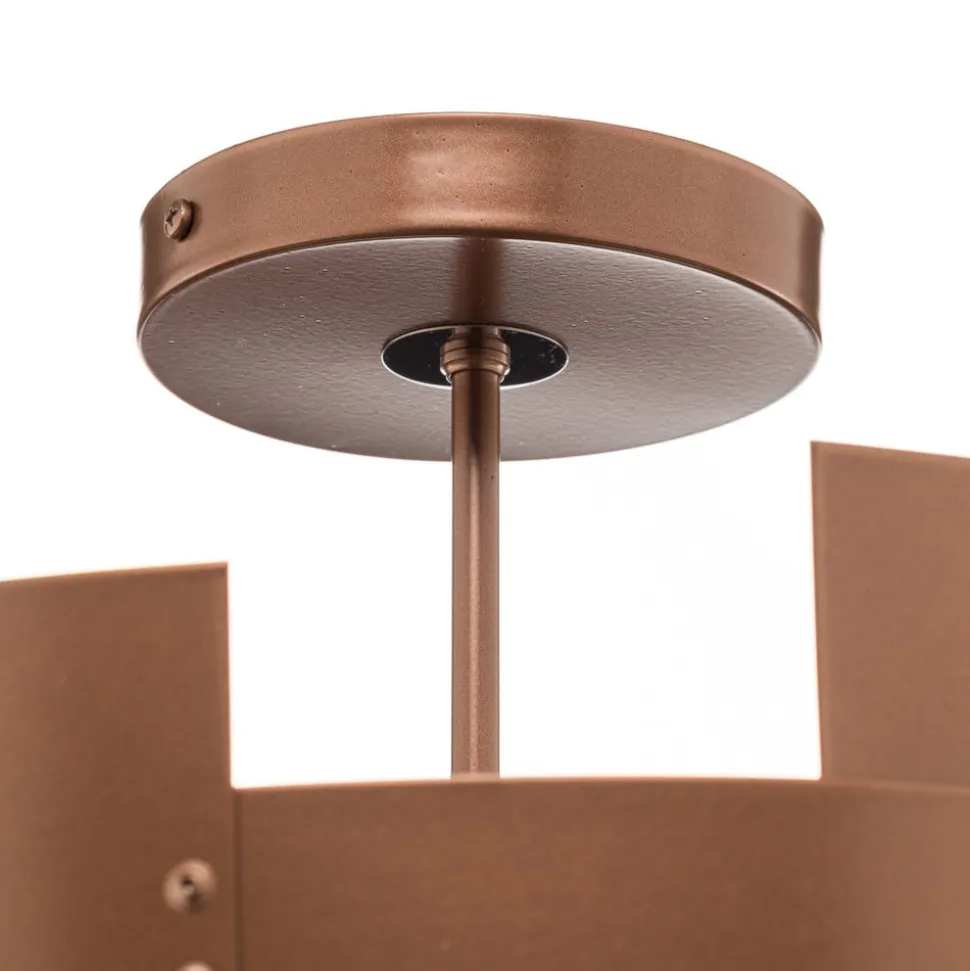 Plafondlamp Tori, koper