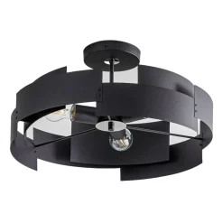 Plafondlamp Tori, zwart