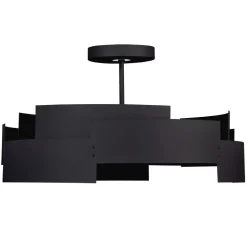 Plafondlamp Tori, zwart