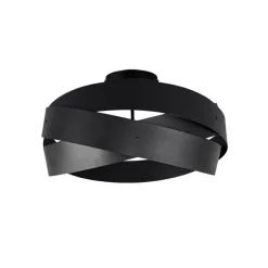 Plafondlamp Tornado zwart