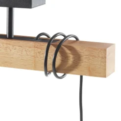 Plafondlamp Townshend 5 met 3 kooikappen