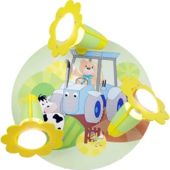 Plafondlamp Trekker met boerderijmotief