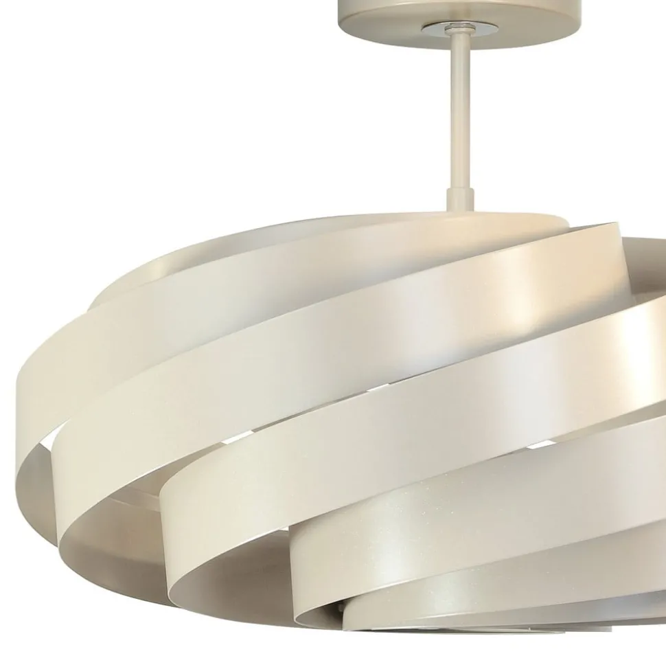 Plafondlamp Vento, beige, Ø 50 cm