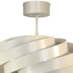 Plafondlamp Vento, beige, Ø 50 cm