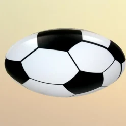 Plafondlamp Voetbal, kunststof