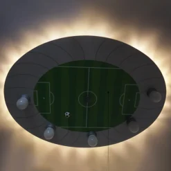 Plafondlamp Voetbalstadion met LED-lichtpunten