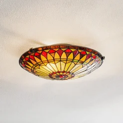 Plafondlamp West End in Tiffany-design