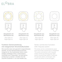 Plafondlamp zeemeerminnen, 58 cm, kleurrijk, MDF hout