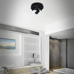 Plafondspot Banyo Splash GU10 IP44 rond 3-lamps