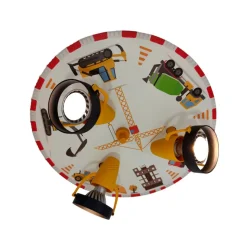 Plafondspot Baustelle, 3-lamps