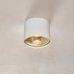 Plafondspot Bot, wit, 1-lamp