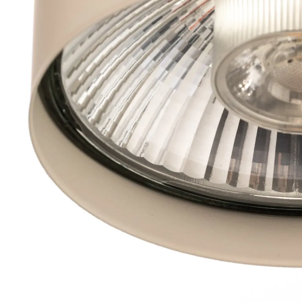 Plafondspot Chloe vast, beige