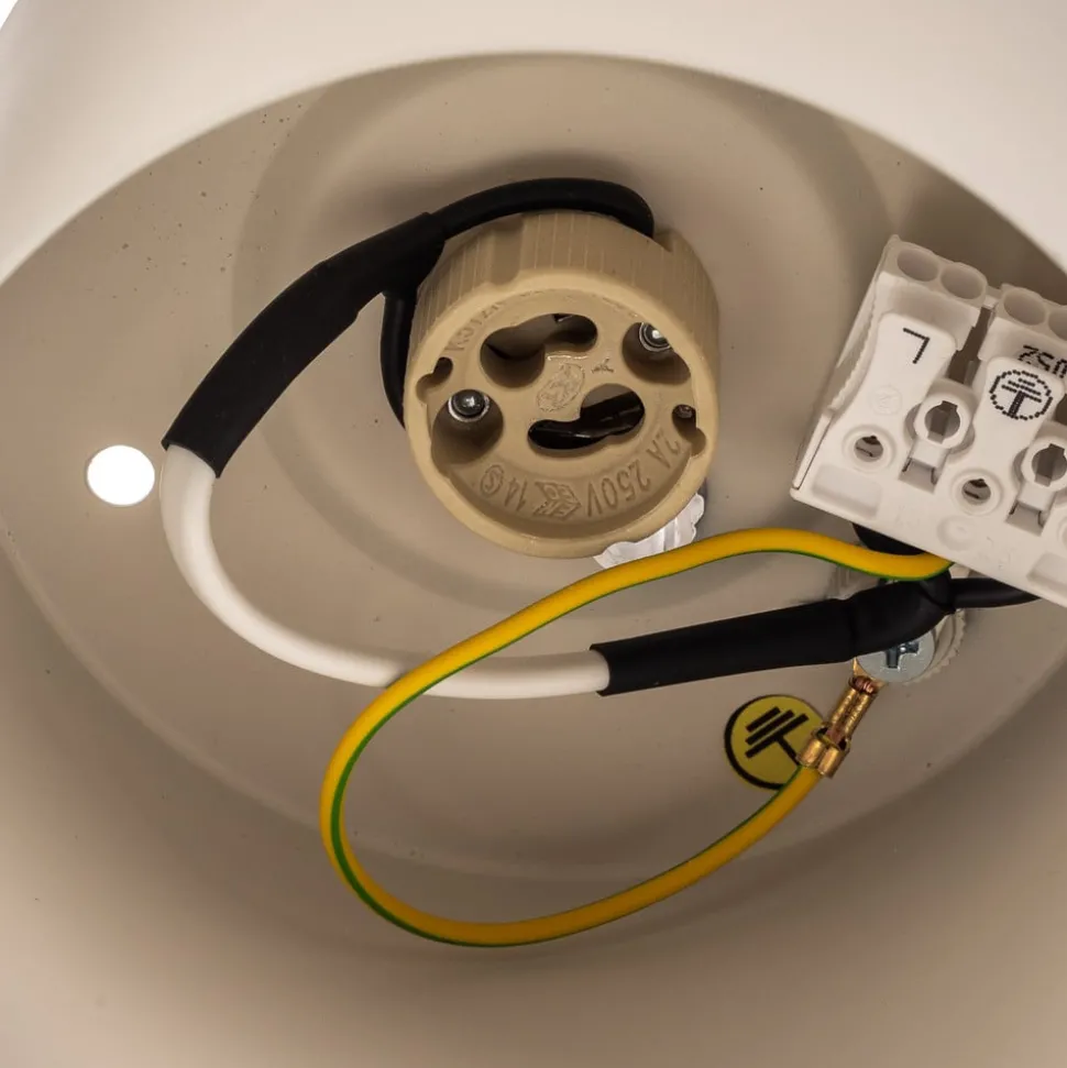 Plafondspot Chloe vast, beige