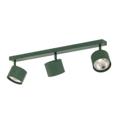 Plafondspot Chloe verstelbaar 3-lamps, groen