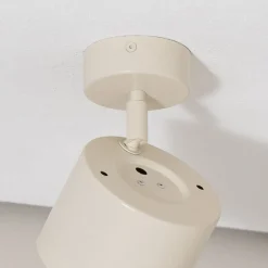 Plafondspot Chloe verstelbaar 1-lamp, beige