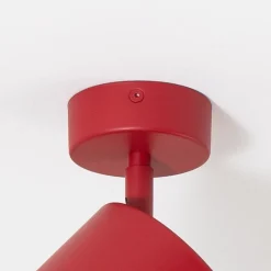Plafondspot Chloe verstelbaar 1-lamp, rood
