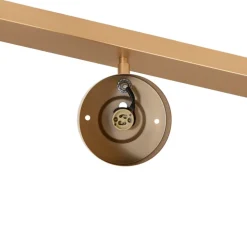 Plafondspot Chloe verstelbaar 3-lamps, goud