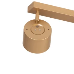 Plafondspot Chloe verstelbaar 3-lamps, goud