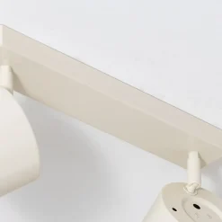 Plafondspot Chloe verstelbaar 2-lamps, beige