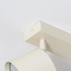 Plafondspot Chloe verstelbaar 2-lamps, beige