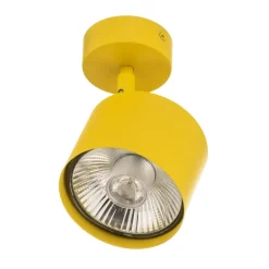 Plafondspot Chloe verstelbaar 1-lamp, geel