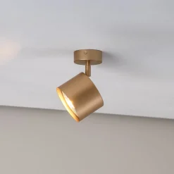 Plafondspot Chloe verstelbaar 1-lamp, goud