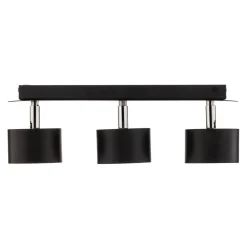 Plafondspot Cloudy 3-lamps zwart