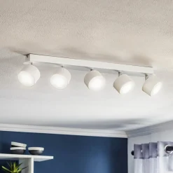 Plafondspot Cloudy 5-lamps wit