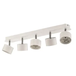 Plafondspot Cloudy 5-lamps wit