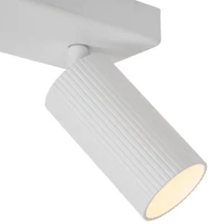 Plafondspot Clubs, 2-lamps, wit