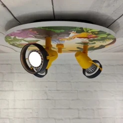 Plafondspot Dinos, 3-lamps