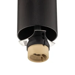 Plafondspot Eye, hoogte 25 cm, zwart