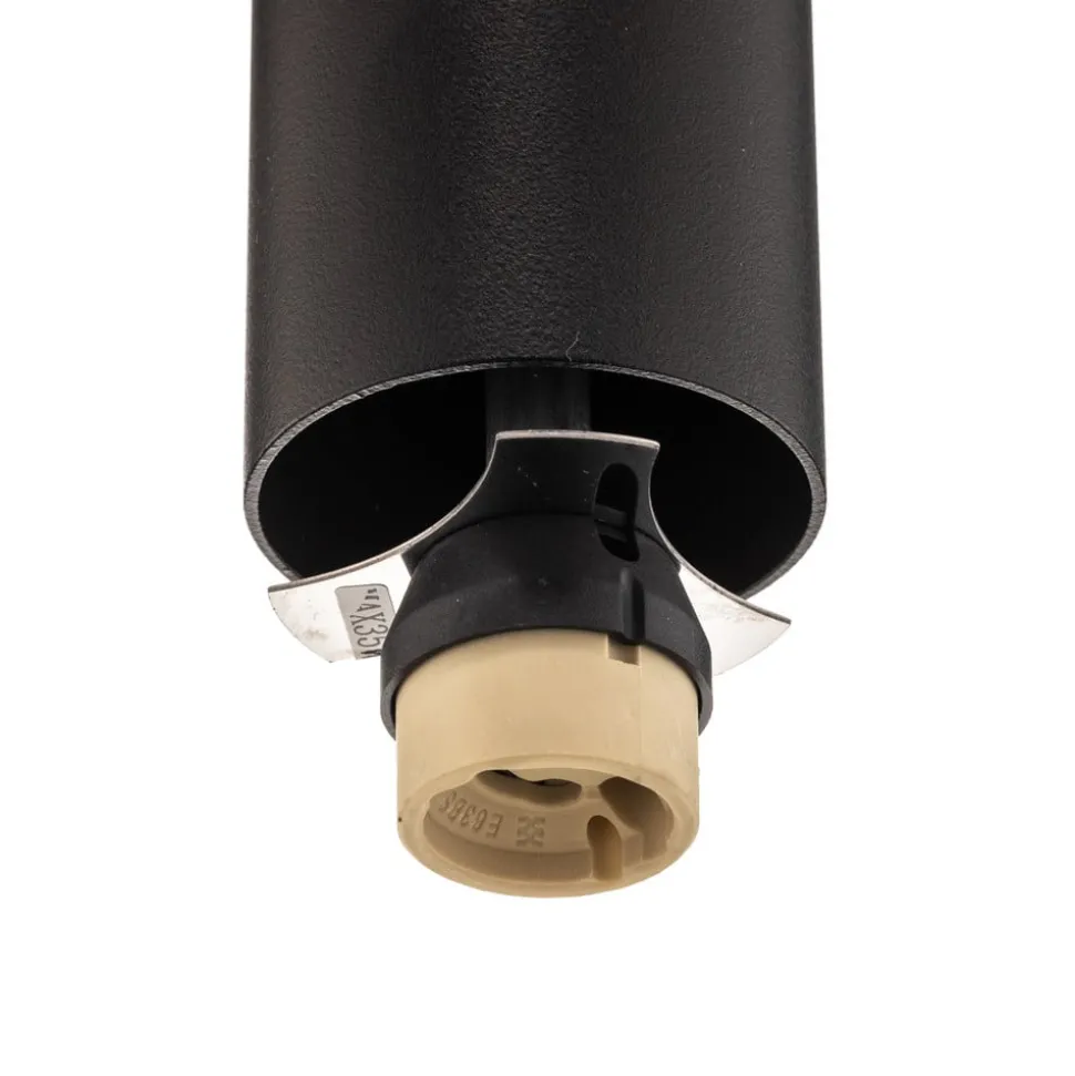 Plafondspot Eye, hoogte 25 cm, zwart