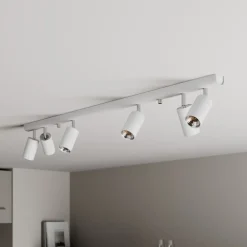 Plafondspot Eye Spot 6-lamps, wit