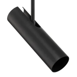 Plafondspot Eye Super, hoogte 58 cm, zwart