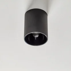 Plafondspot Eye Tone in cilindervorm zwart