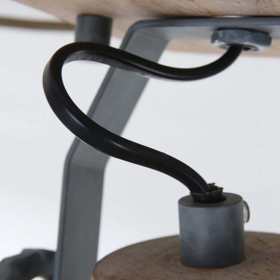 Plafondspot Gearwood. 1-lamp, grijs