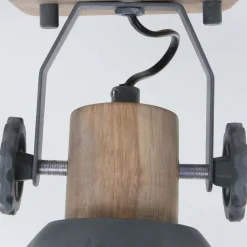 Plafondspot Gearwood. 1-lamp, grijs