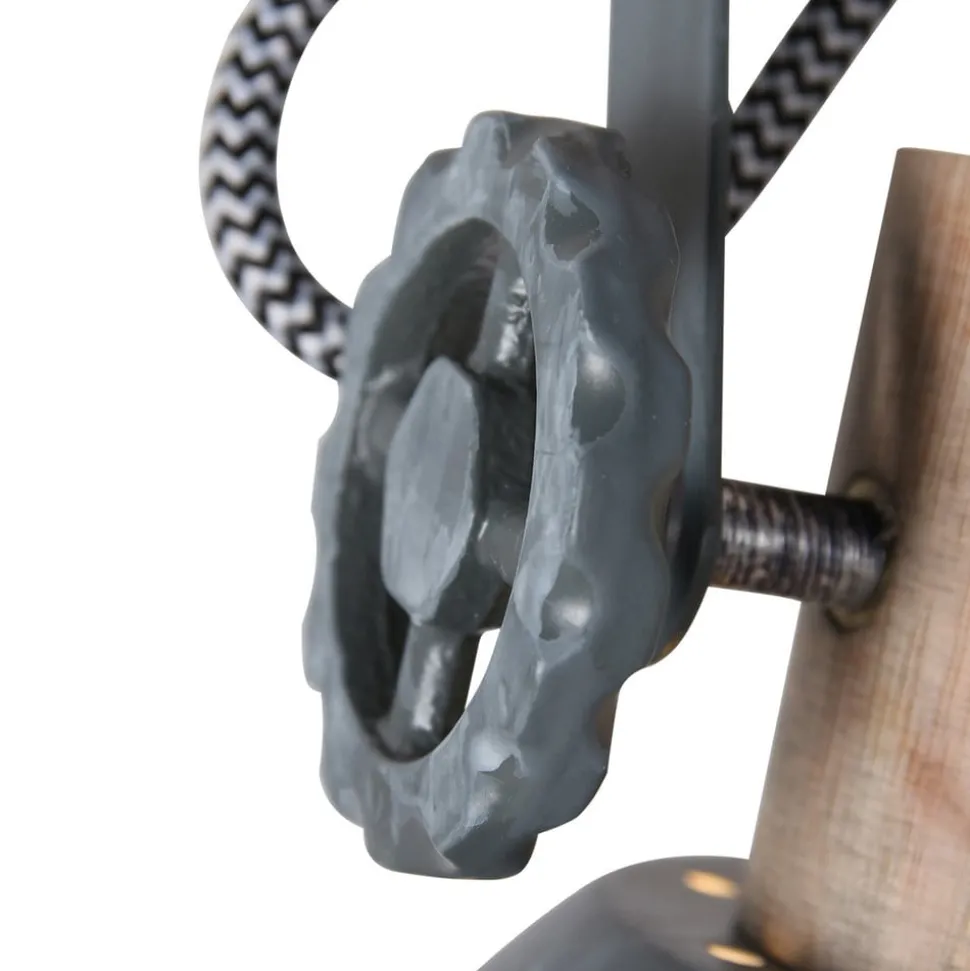 Plafondspot Gearwood, 4-lamps, grijs