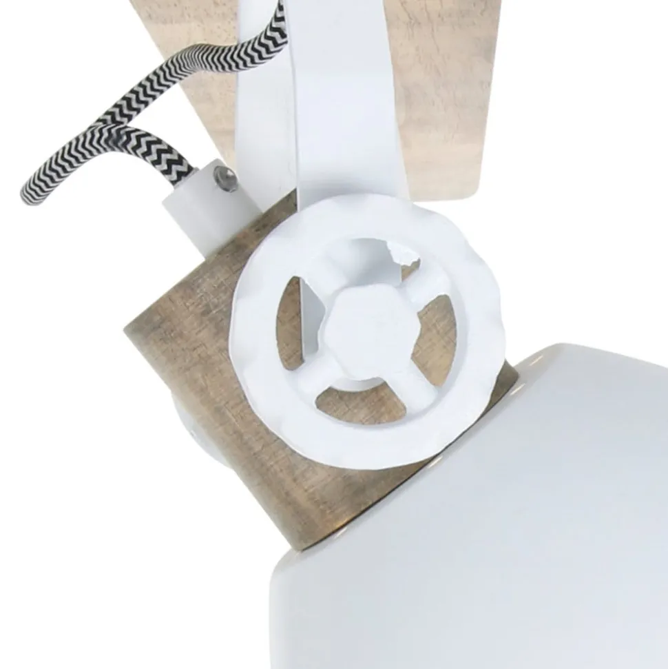 Plafondspot Gearwood, 3-lamps wit