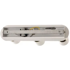 Plafondspot Joker, wit/goud, 3-lamps