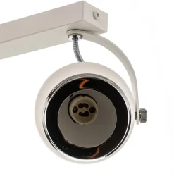 Plafondspot Kron, 3-lamps, wit