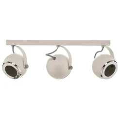 Plafondspot Kron, 3-lamps, wit