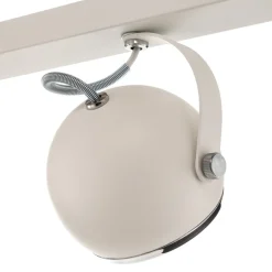 Plafondspot Kron, 3-lamps, wit