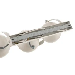 Plafondspot Kron, 3-lamps, wit