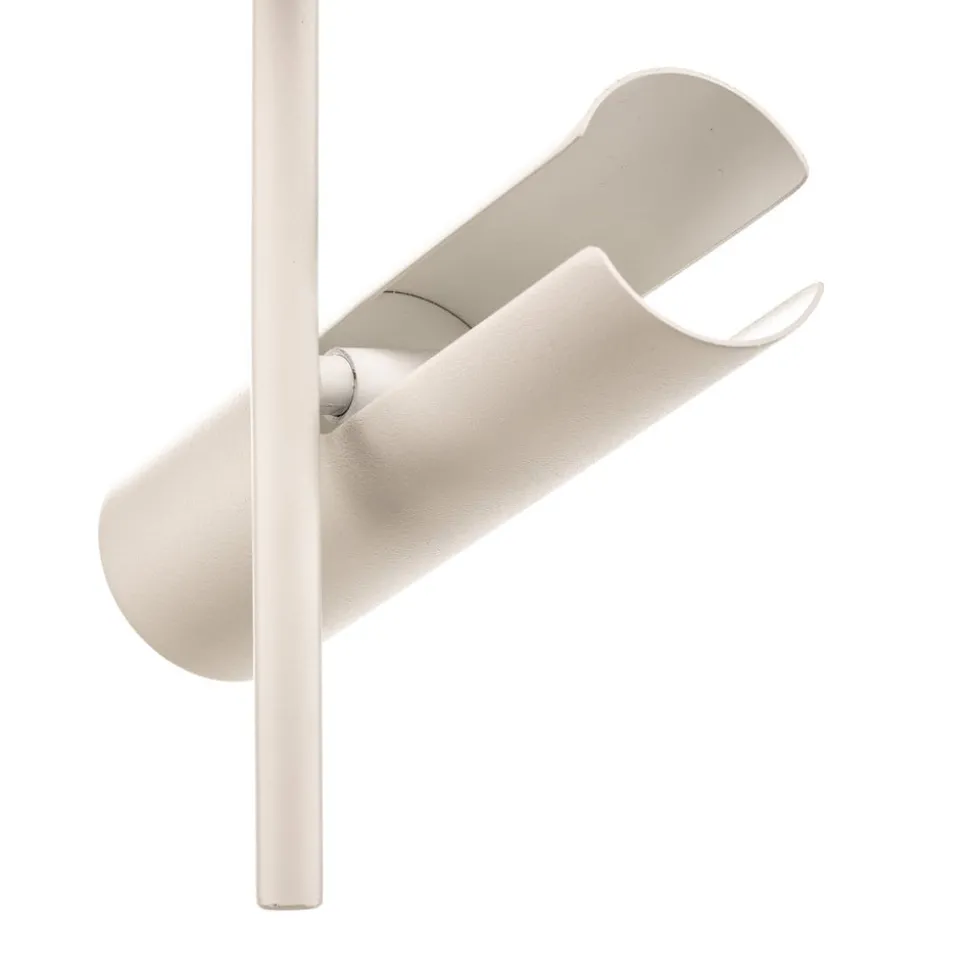 Plafondspot Leda 2, 2-lamps, wit