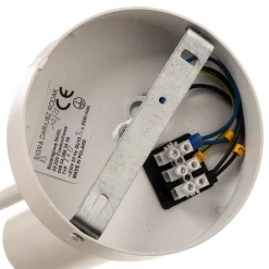 Plafondspot Leda 2, 2-lamps, wit